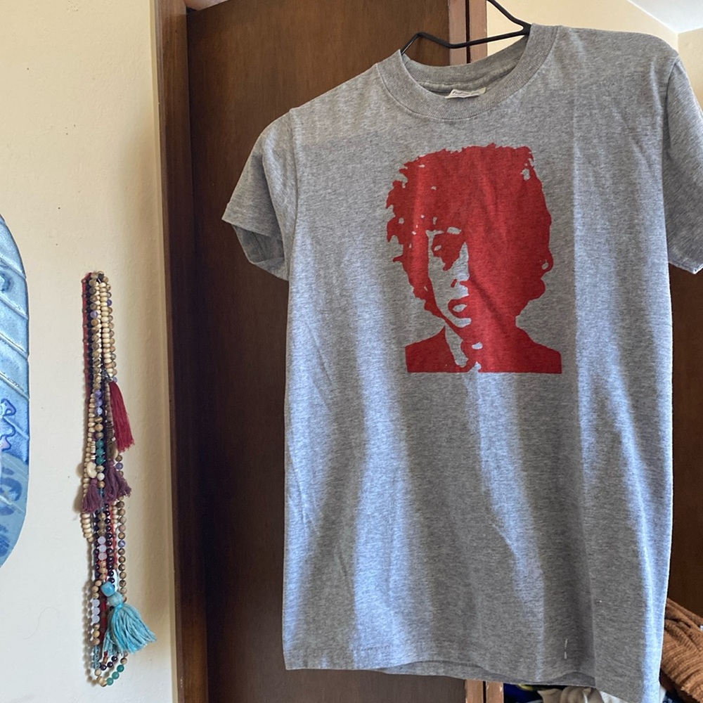 Bob Dylan vintage screen print tshirt